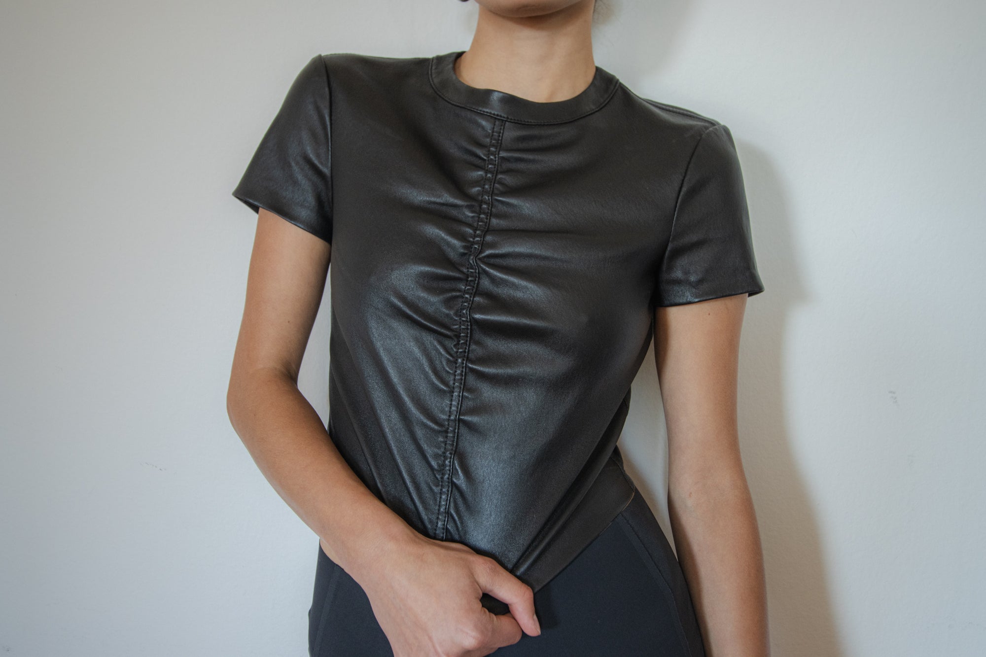 Alexander Wang Leather top